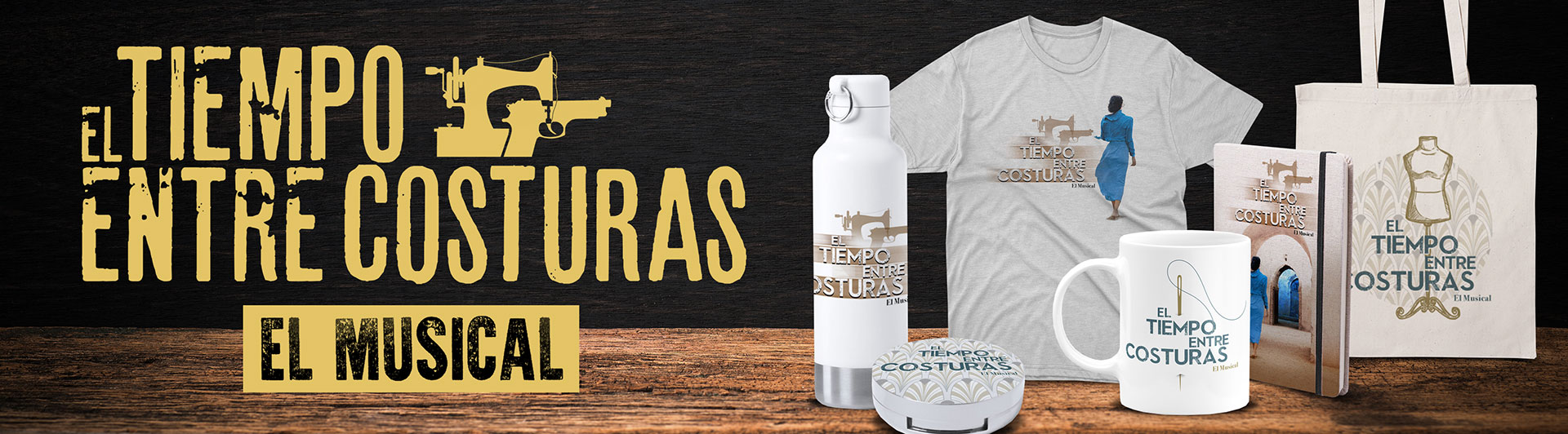 Colección exclusiva El Tiempo Entre Costuras musical